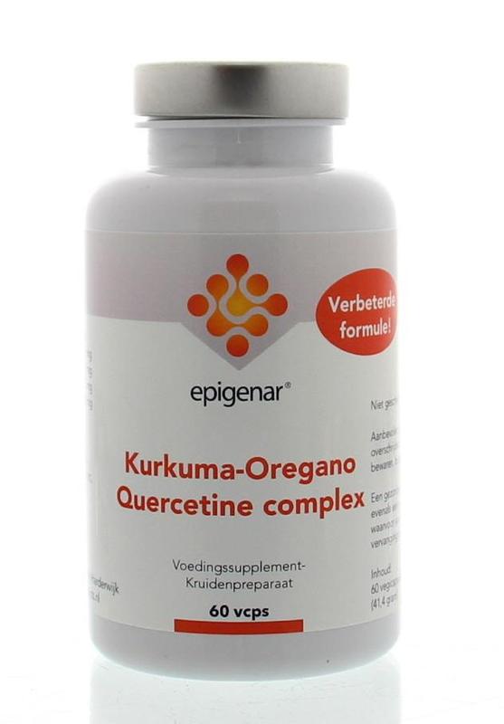 Epigenar Kurkuma oregano quercetine complex - 60 Vegetarische capsules
