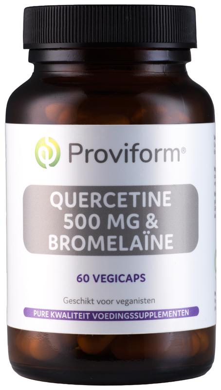 Proviform Quercetine 500mg & bromelaine - 60 Vegetarische capsules