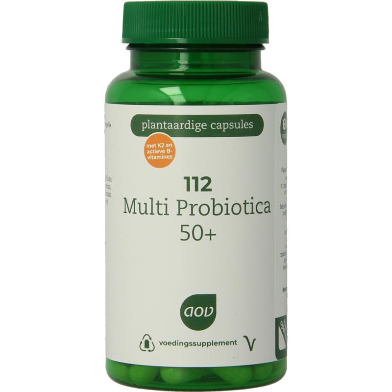 AOV 112 Multi probiotica 50+ - 60 Vegetarische capsules