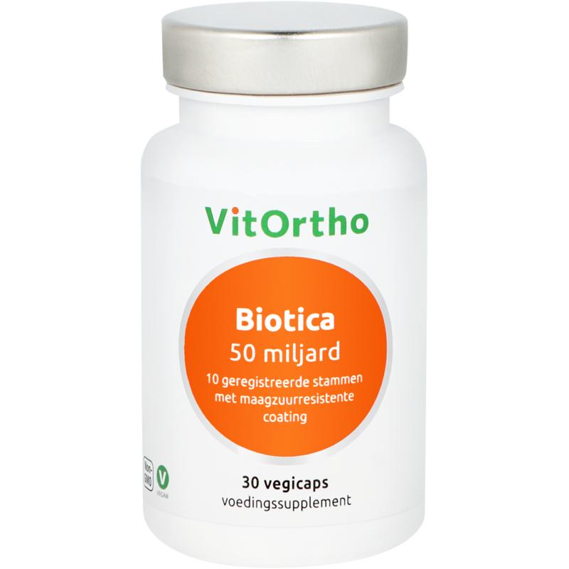 VitOrtho Biotica 50 miljard - 30 Vegetarische capsules