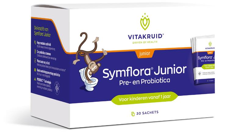 Vitakruid Symflora Junior Pre- en Probiotica voor kinderen - 30 Sachets