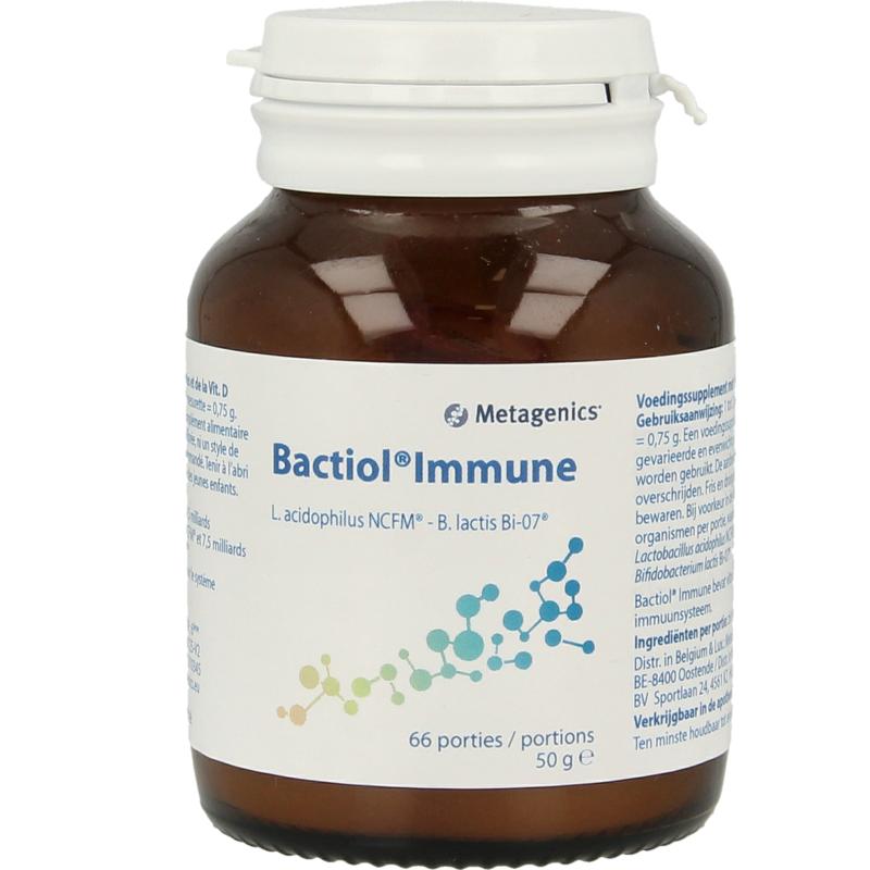 Metagenics Bactiol immune 66 porties - 140 Gram
