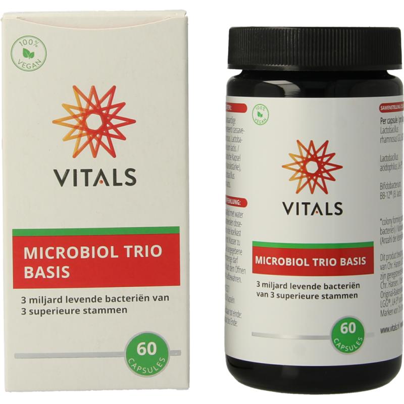 Vitals Microbiol trio basis - 60 Capsules