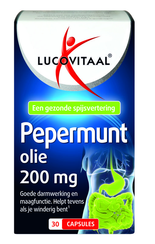 Lucovitaal Pepermuntolie - 30 Capsules