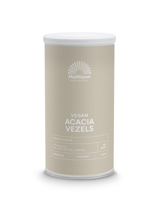 Mattisson HealthStyle Vegan acacia vezels 83% - 220 Gram