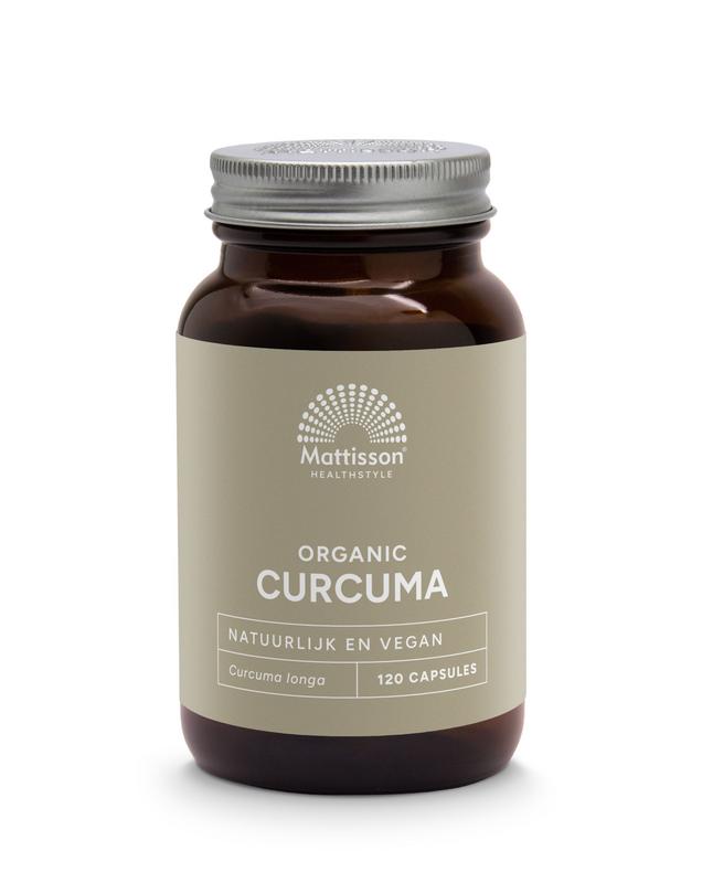 Mattisson HealthStyle Curcuma turmeric bio - 120 Vegetarische capsules