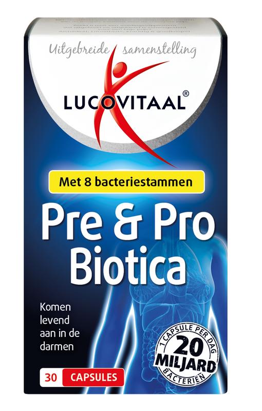 Lucovitaal Pre & probiotica - 30 Capsules