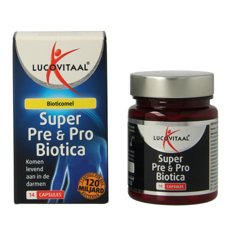 Lucovitaal Super pre & probiotica - 14 Capsules