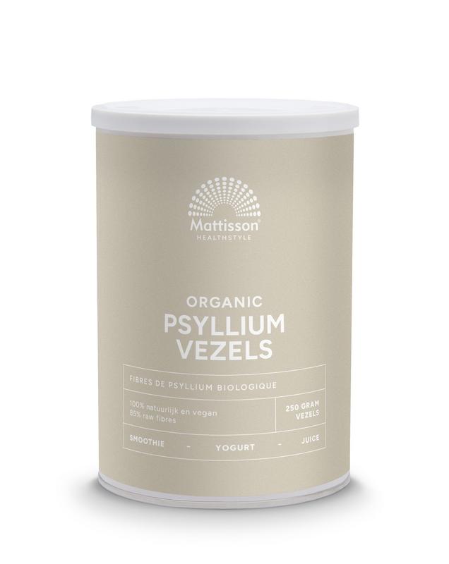 Mattisson HealthStyle Psyllium vezels bio - 250 Gram