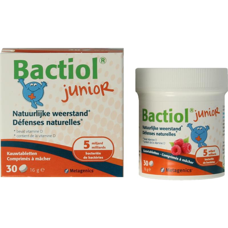 Metagenics Bactiol junior chew - 30 Kauwtabletten