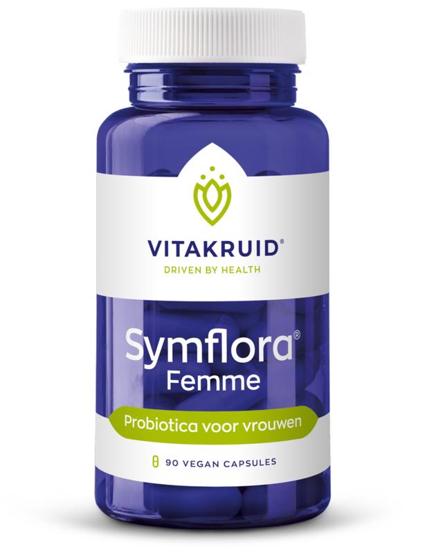 Vitakruid Symflora Femme Probiotica voor vrouwen - 90 Vegetarische capsules