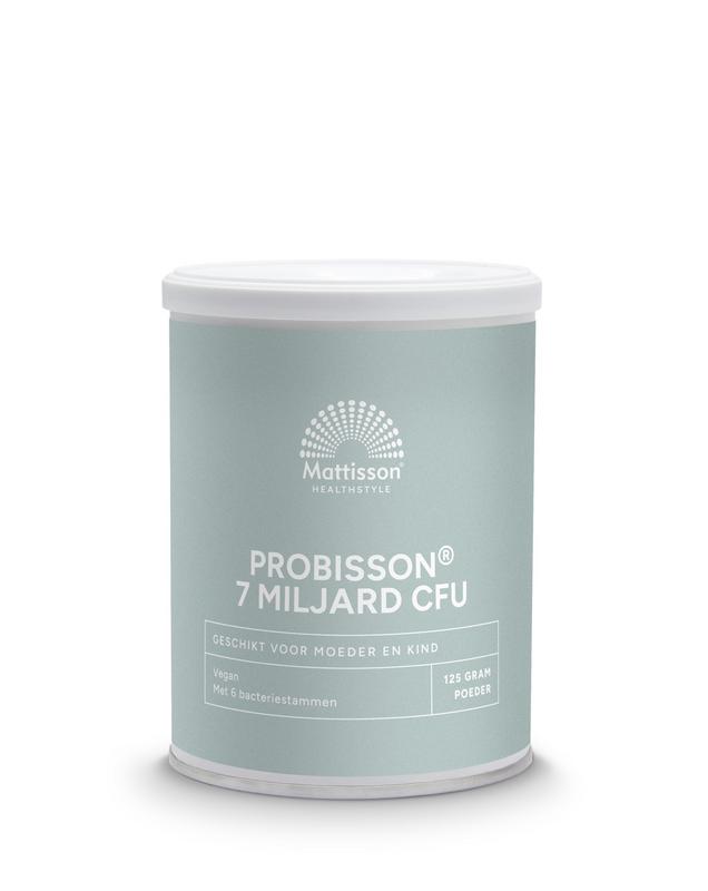 Mattisson HealthStyle Probisson poeder 7 miljard CFU - moeder en kind - 125 Gram
