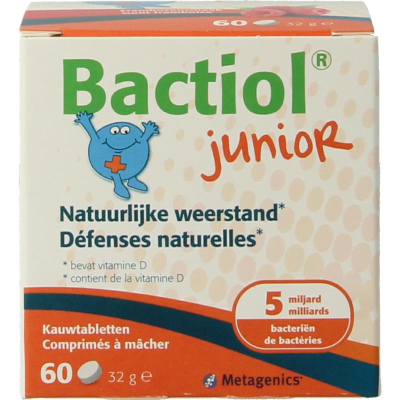 Metagenics Bactiol junior chew - 60 Kauwtabletten