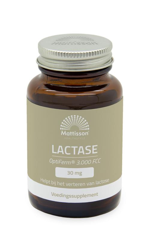 Mattisson HealthStyle Lactase optiferm 3000FCC - 90 Capsules