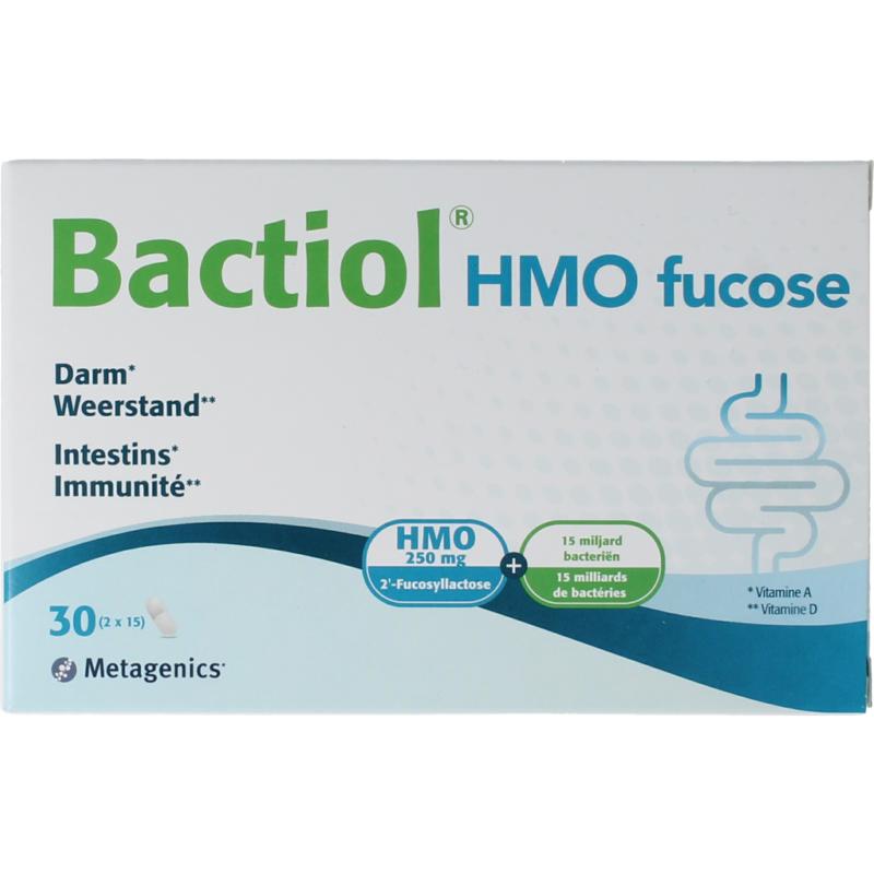 Metagenics Bactiol HMO fucose 2x15 capsules - 30 Capsules