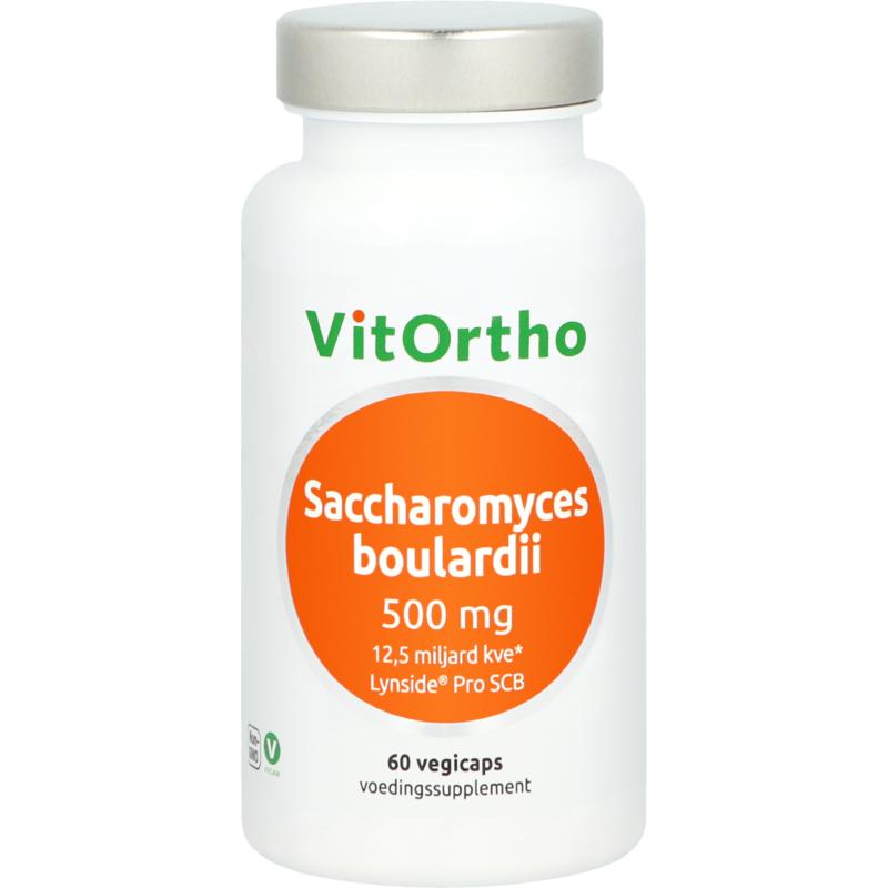 VitOrtho Saccharomyces boulardii 500mg - 60 Vegetarische capsules