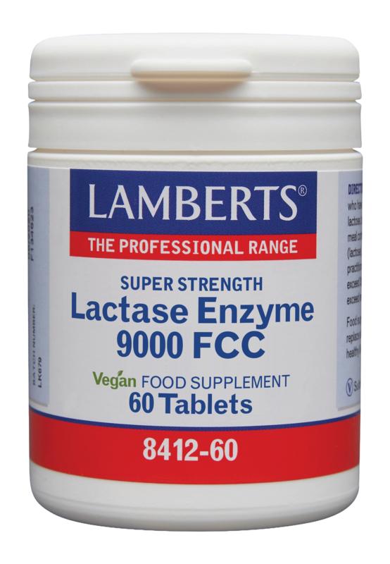 Lamberts Lactase enzym 9000 FCC - 60 Tabletten