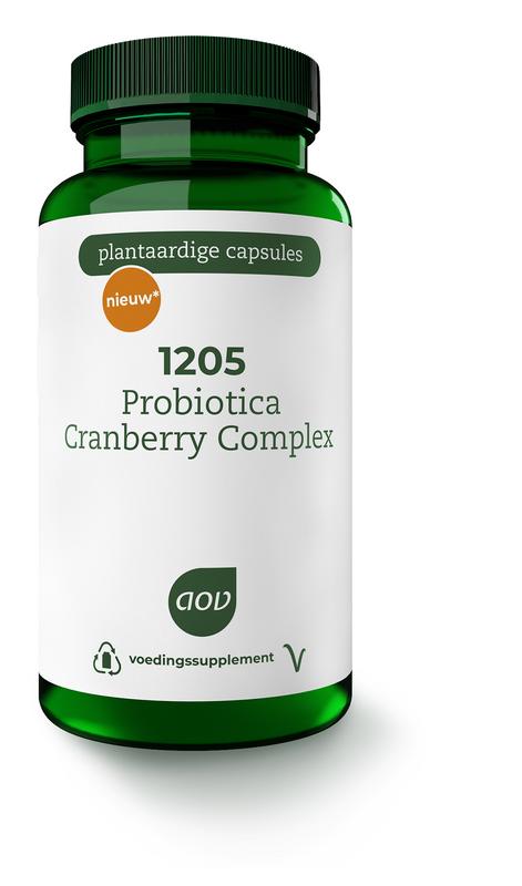 AOV 1205 Probiotica cranberry complex - 60 Vegetarische capsules